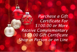 To purchase this offer, go to the Gift Certificate page,fill out info,under special message, write comments and enter promo code ch16 promo.